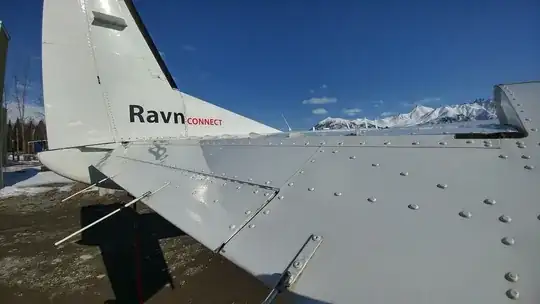 Cessna 208 Caravan tail