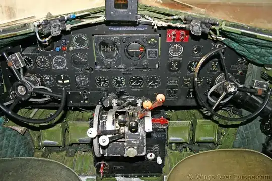 DC-3 cockpit
