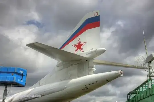 Tu-160 tail