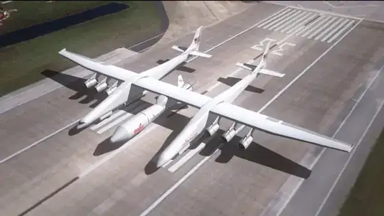 Stratolaunch Carrier mated to Pegasus II
