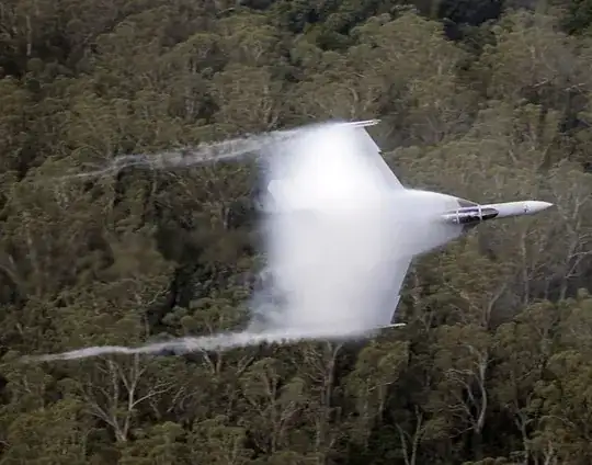 F 18 Condensation Cloud