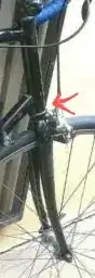 Fork and headtube