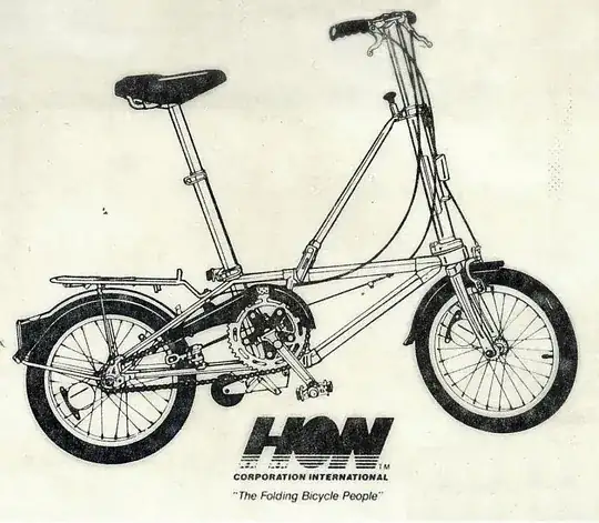 Early Dahon Brochure