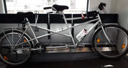 The tandem in a train