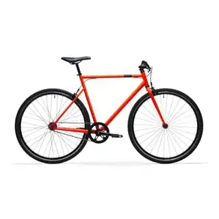 Orange single-speed Velo-ville