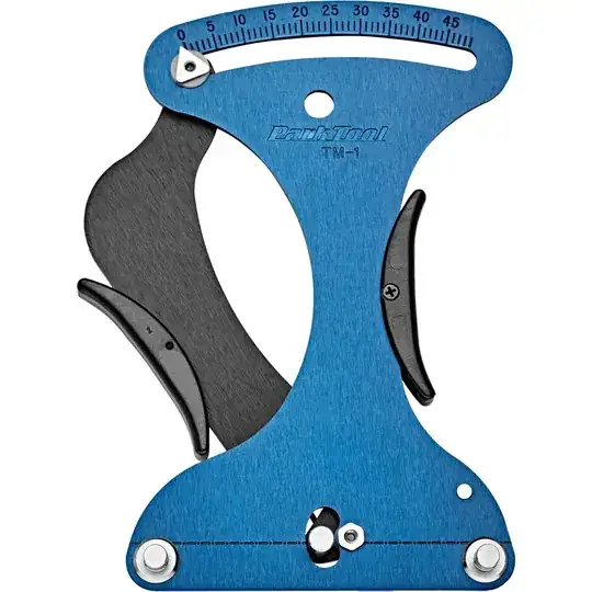 bicycle spoke tension meter (from Park Tool)