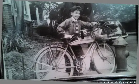 hello, Any info on this bicycle, it make, model and possible year. The young man was born in 1931