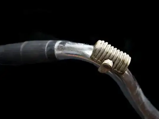 Small rectangle on handlebar