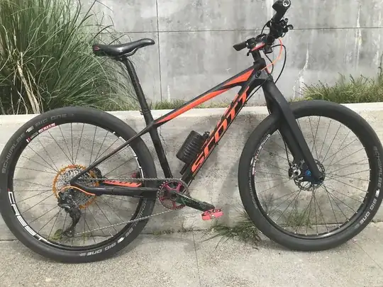 My lightweight MTB slick build