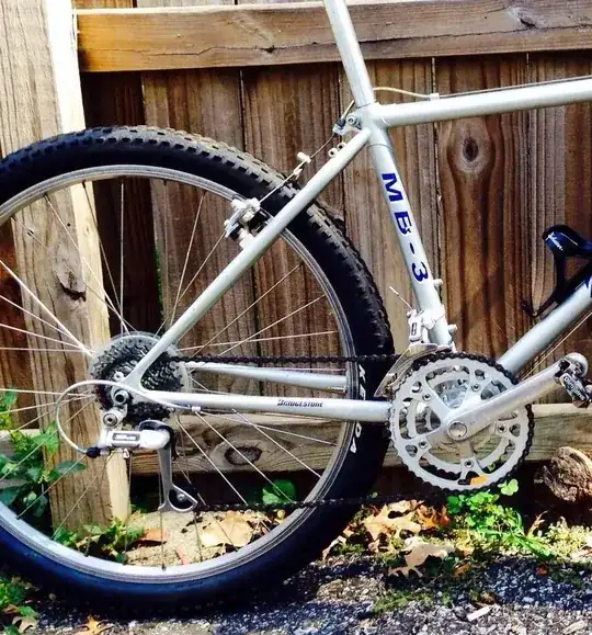 rear triangle of MB-3