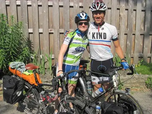 Ellis and Kirin, ready to roll out of Richmond, Indiana