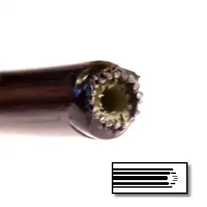 Straight-wired shifter cable housing