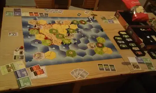 Borders suggesting that they are hexes