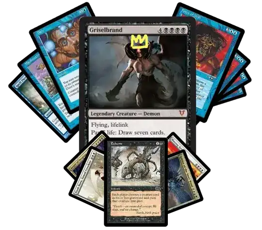 A cute picture of Griselbrand and all the sweet spells he will find for you