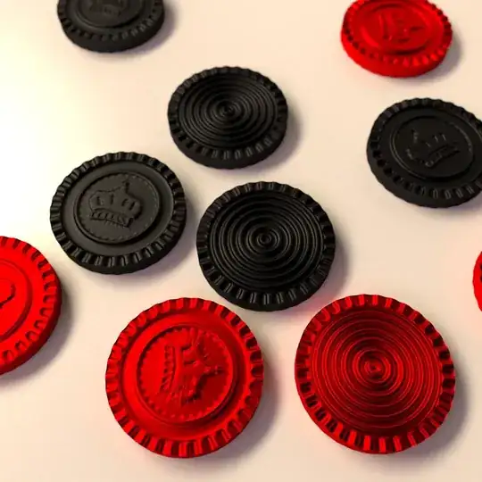 two faced checkers example