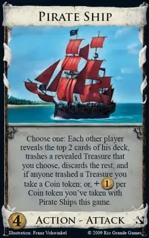Pirate Ship Card
