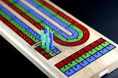 Cribbage board