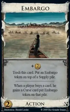 Embargo Card