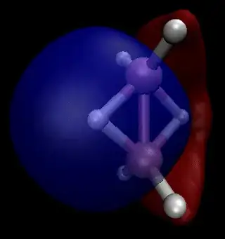 B2H6 banana bond orbital