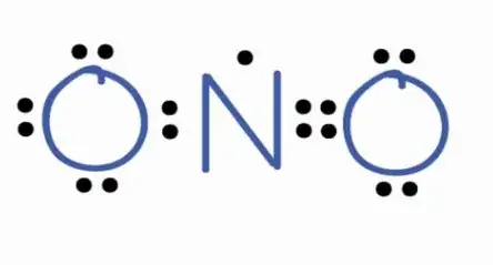 Lewis Dot structure of nitrogen dioxide
