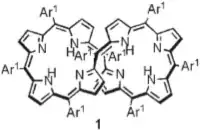 Octaporphyrin synthesised by Tanaka et al.