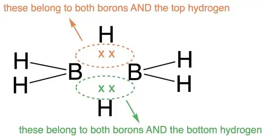 3c2e bond in diborane