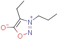 4-ethyl-3-(1-propyl)sydnone