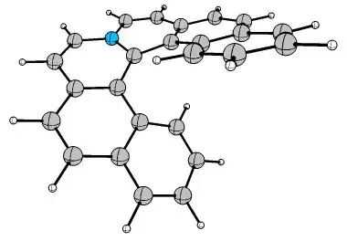 M-8a-azonia[6]helicene