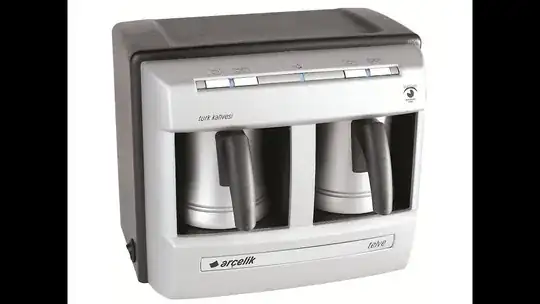 Arçelik Telve, Turkish coffee machine