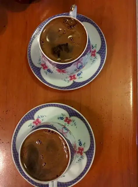 Turkish coffee in fincan