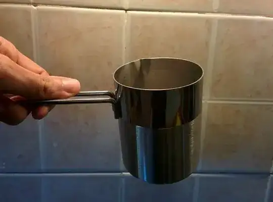 stainless-steel cezve