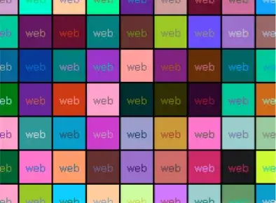 high chromatic contrast