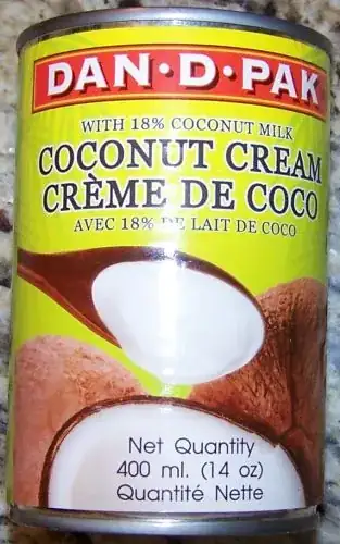 Can of Coconut Cream