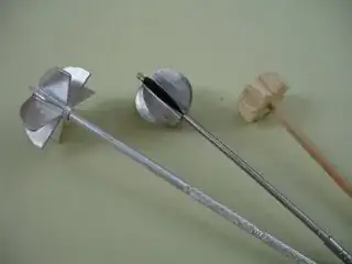 Set of handheld buttermilk churners