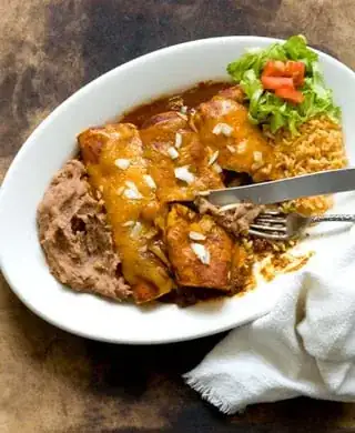 Homesick Texan enchiladas