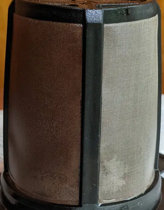 panel after cleaning