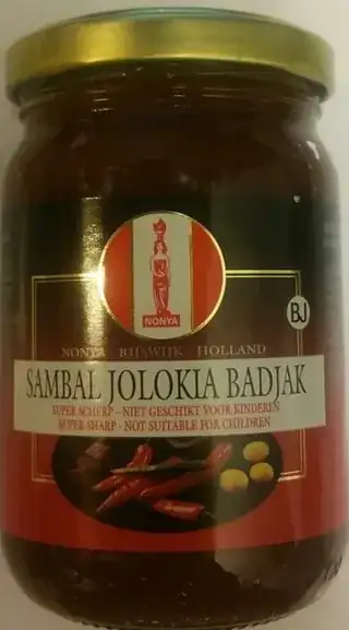 Sambal Jolokia Badjak