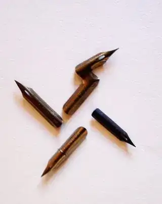 some pen nibs