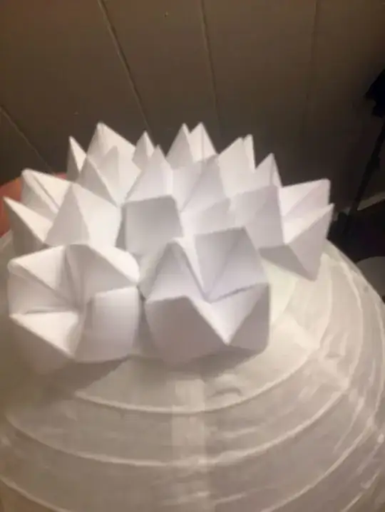 An in-progress photo