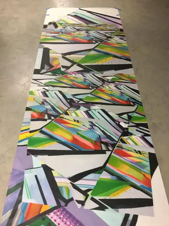 Photograph of the painting in question