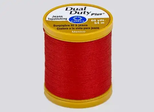 spool of thread without denier