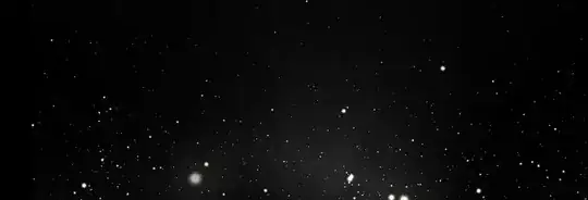 Example image of the night sky