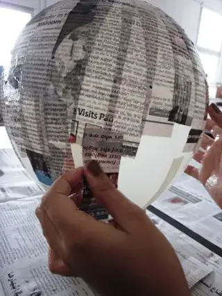 Initial layer on balloon