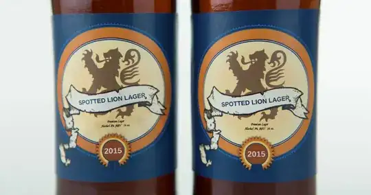 Comparison of sticker to milk application