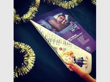 Fold again to the inside