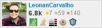 profile for LeonanCarvalho on Stack Exchange, a network of free, community-driven Q&A sites
