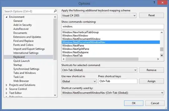 Re-assign the command