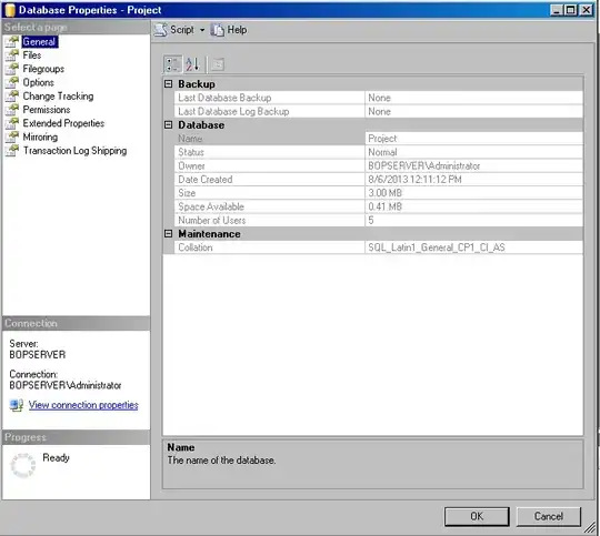 Database f properties