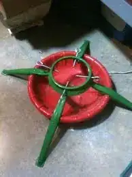 Traditional flimsy tree stand