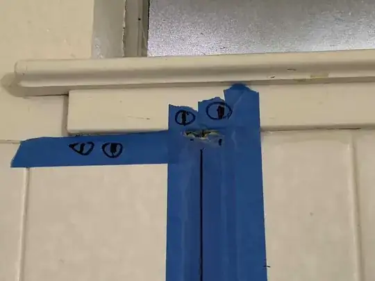 shower wall is facing window